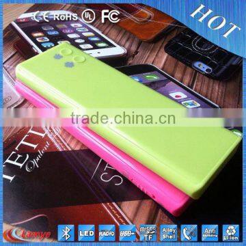 fashion design 3600mah power bank shutter