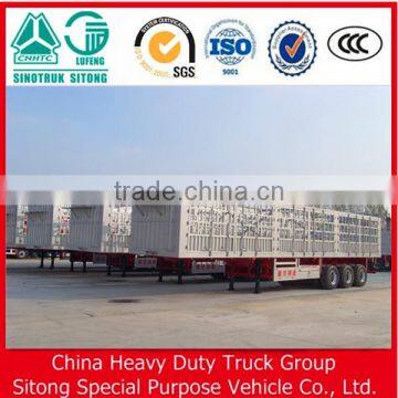 Sino Truck Sitong Tri-axle Stake Semi Trailer Truck Trailer photo-3