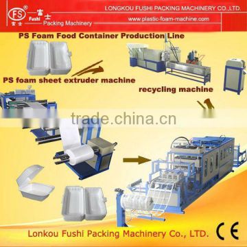 PS Disposable Fast Lunch box Making Machine