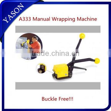 A333 Made In China Packaging Machine Buckle Free Steel Strip Manual Wrapping Machine