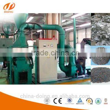 Scrap aluminum foil bag recycling machinery/aluminum wire recycling machine