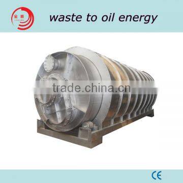 waste tire pyrolysis plant/ rubber shreder machine with best price