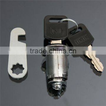 Silver Tone 25mm Stainless Steel Gift CAM Lock With 2 Keys for Cabinet Mailbo Drawer Cupboard Locker YG photo-2