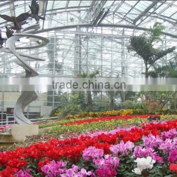 Ecological Glass greenhouse garden shed