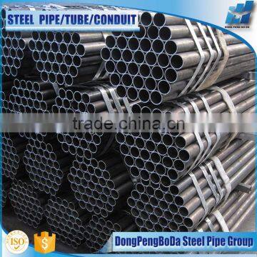 Q235B no Burr Black ms Round Structural Hollow Section photo-2