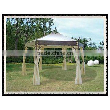 deluxe metal gazebo(metal garden gazebo,large outdoor gazebo)