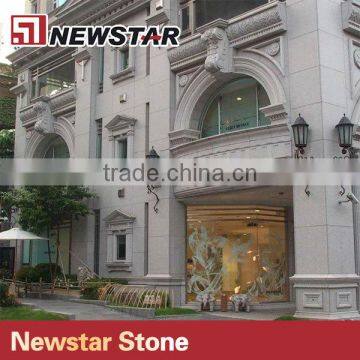 Newstar Roman Cap Granite Gate Pillar Design photo-4