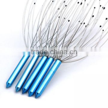 Promotional Stainless Steel Handheld Head Hair Scalp Massager