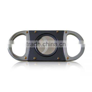 Stainless Steel Cigar Accessories ,Double Blades Cigar Cutter photo-3