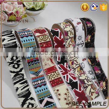 Custom Linen Printed Ribbon of Various Patterns photo-2
