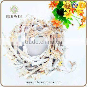 White Christmas Wreath Clear New Wind Series photo-5