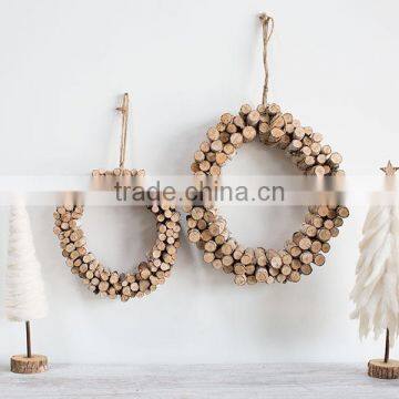 Birch Logs Wreath photo-2