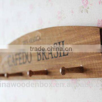 2015 Custom Brown Wooden Wall Shelf photo-4