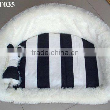 Oval Willow Wicker Dog Bed With Pillow photo-2