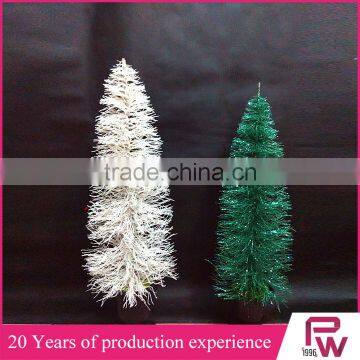 Artificial Flocked Christmas Trees/slim Artificial Christmas Trees With Ornaments photo-2