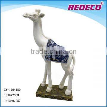 2017 newly resin animal stutue deer statue for home deco