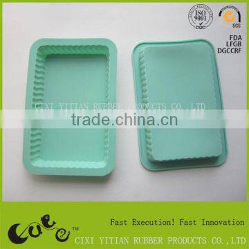 hot sale silicone burger pan