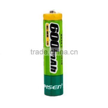 Pisen Rechargeable 1.2V AAA 600mAh Nimh Battery Pack