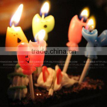Kawaii Little Feet Shape Happy Birthday Candle for Children photo-3