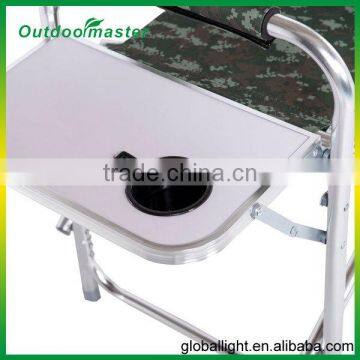 Outdoor Leisure Folding Director Chair With Side Table photo-5