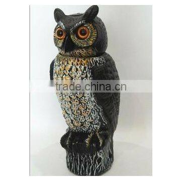 Bird Scarer Rotating Head Wind Action Owl photo-6