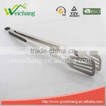 WCR223 Good Quality Food Tong Stainless Steel BBQ Tongs Long Handle photo-2