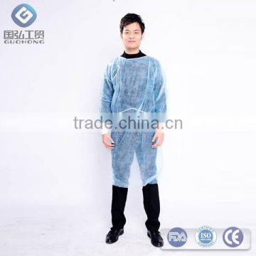 Disposable Lab Coat/Surgical Isolation Gown/Hospital Clothing