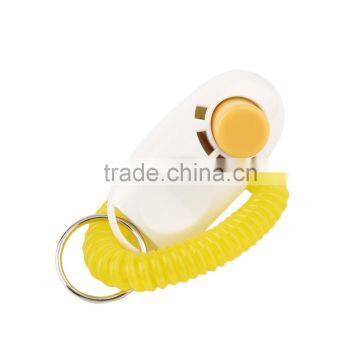 Pet Click Clicker Training Trainer Aid Wrist Pets Dog Supplies Dog Trainnings Dog Traning Tools Plastic Products Free Shipping