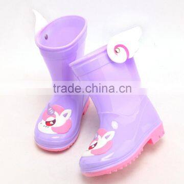 Kids Children PVC Rain Boots Reach Standard photo-2