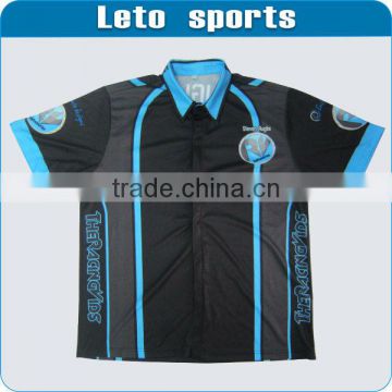 custom sublimation racing team shirts wholesale