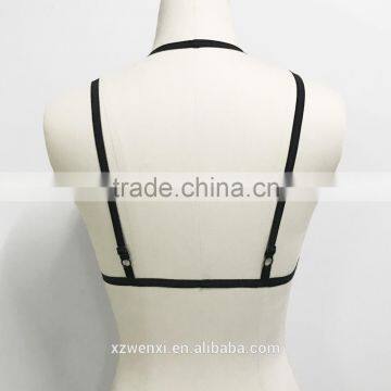 Sexy Garter Belt Stockings Underwear Women Lingerie Pentagram Garter Lace Open Cup Garter Belt Strappy Sexy Lingerie photo-4