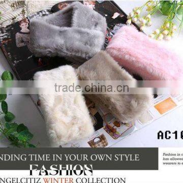 high quality elegant rabbit fur scarf