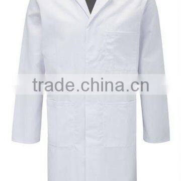 Unisex White Medical Lab Coat