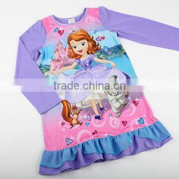 Children Sleepwear Beautiful Girl's Dress photo-2
