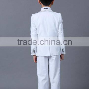 New Style High Quality Factory Price White Color Boy Suit photo-4