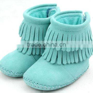 Leather Moccasins Baby Boot 2017 photo-5
