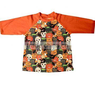 Wholesale Boutique Baby t shirt Toddler unisex 3/4 sleeve Raglan Shirt lovely children top clothing