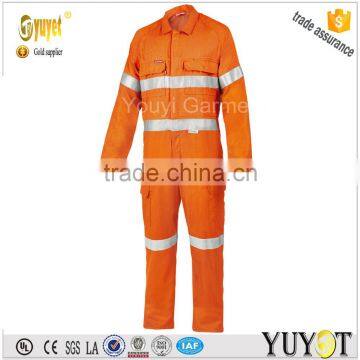 Orange Nomex FR viscose Flame Retardant Coverall with 3M Scotchlite