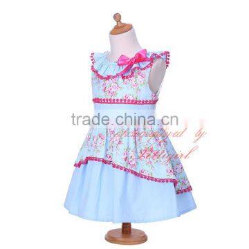 Red Tassel Girl Child Dress Baby Wear Clothes photo-2
