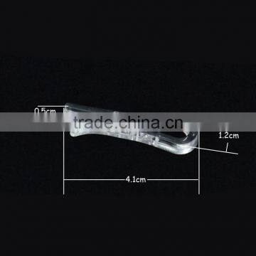 4.1*1.2cm Garment Accessory Transparent Plastic Clips for Packing photo-2