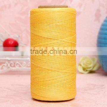 Ecellent Quality 1 Spool 260m 1mm Flat Sewing Coarse Braid Waed Thread For Leather Craft Repair photo-4