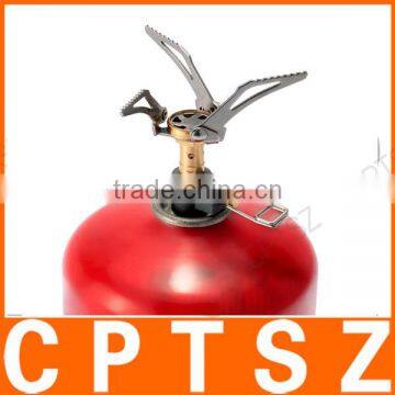 45g Super Lightweight Mini Pocket Outdoor Cooking Burner Folding Camping Gas Stove 3000W photo-5