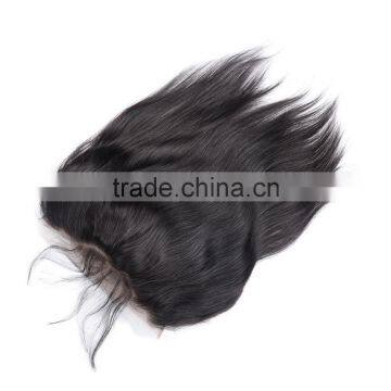 Brazilian Human Hair Kinky Straight Lace Frontal With 360 Lace Band photo-5