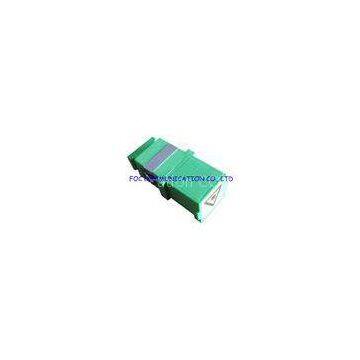 SC Shuttered Optical Fiber Adapter Zirconia Ceramic Sleeve For Local Area Networks