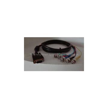 RGBHV component video cable VGA to 5 BNC