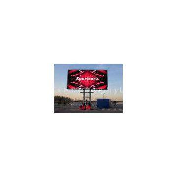 10mm Pixel Pitch DIP Outdoor Digital LED Advertising Display 10m+ View Distance