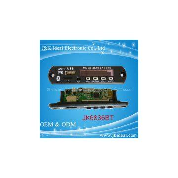 Bluetooth/ fm /mp3 /usb / TF /aux(line in ) mp3 module decoder board