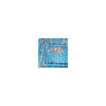 Sell Silk Velvet Burn-Out Printed Scarf
