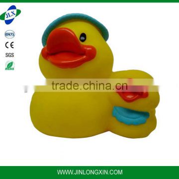 mini ducks red mouth duck Rubber bath Pvc duck Floating Duck