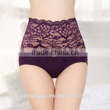 purple women model lace sylish briefs panties/zhxg high waist sexy breathable underwear thong panties